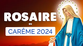 🙏﻿ ROSAIRE de CARÊME 2024 🙏﻿ Prière du Saint Rosaire 20 Mystères