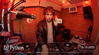 Nuits Sonores Brussels w/ DJ Python @ Kiosk Radio 15.10.2022