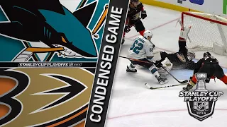 04/12/18 First Round, Gm1: Sharks @ Ducks