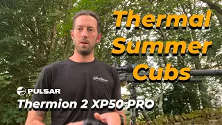 Thermal Summer Cubs with the Pulsar Thermion 2 XP50 PRO