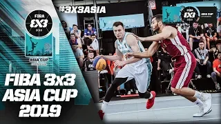 Kazakhstan v Qatar | Men’s Full Quarter-Final | FIBA 3x3 Asia Cup 2019