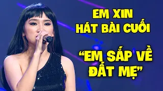 Cả khán đài BẬT KHÓC vì thí sinh giả giọng Phương Thanh "XIN HÁT BÀI CUỐI" về quê THĂM MẸ GIÀ | THVL