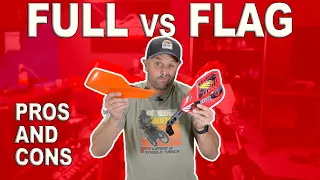 Some Truths: Full Wrap vs Flag Style Hand Guards for your dirt bike