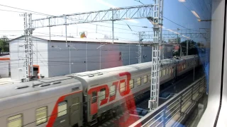 Airport to Khosta train ride, Sochi, Russia