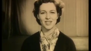 Валентина Леонтьева.Уникальные  кадры 1956г