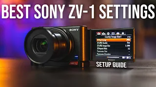 Sony ZV-1  Settings for Photography and Filmmaking