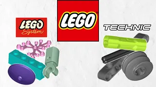 Все типы деталей LEGO