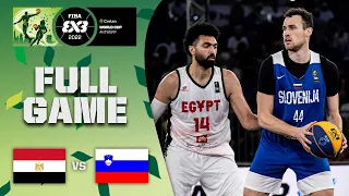 Egypt v Slovenia | Men | Full Game | Crelan FIBA 3x3 World Cup 2022