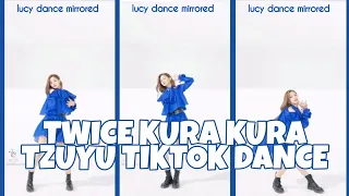 TWICE| kura kura - tzuyu tiktok dance [mirrored slow %50 %70 and normal]