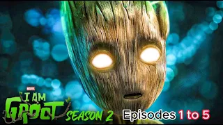 I Am Groot Season 2 All Episodes Best Scenes - I Am Groot(2023) HD Marvel Series