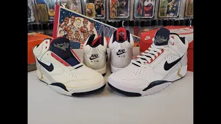 Nike Air Flight Lite 2 olympic comparison 1992/2022