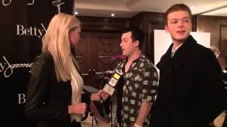 Noel Fisher & Cameron Monaghan "Shameless" at Secret Room Events Red Carpet Style Lounge