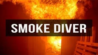 Swedish Fire Fighter smoke diving training