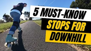 5 Must-Know Stops for Downhill Roller Skating: Save Yourself! | Skate Tips