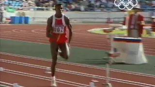 Carl Lewis Wins Long Jump Gold - Seoul 1988 Olympics