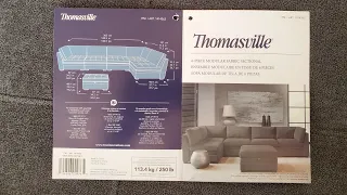 Opening and Assemble of Couch for whole family 👪   Thomasville @costco3043