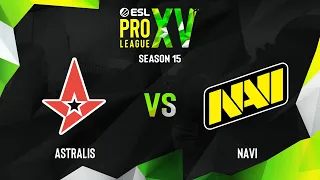 Astralis vs NaVi | Карта 2 Nuke | ESL Pro League Season 15 - Group D