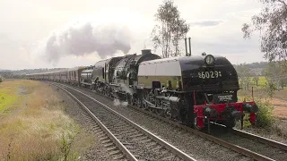 Steam locomotive 6029 Thirlmere Flyer 16/7/22