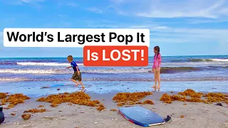 World's Largest Pop It is GONE!😳