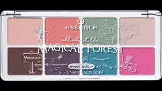 Обзор на ESSENCE all about the magical forest | Свотчи | МАКИЯЖ