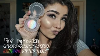 First Impression: Chaos Makeup Artist Rainbow Highlighter