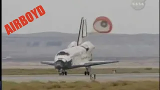 Space Shuttle Discovery Landing STS-128 Edwards Air Force Base