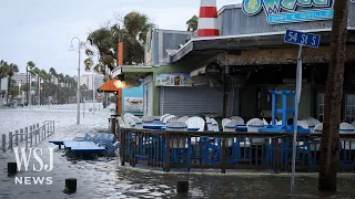 Hurricane Idalia Makes Landfall in Florida as Category 3 Storm | WSJ News