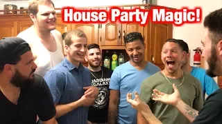 House Party Magic! | Funny Reactions  (Uncut)