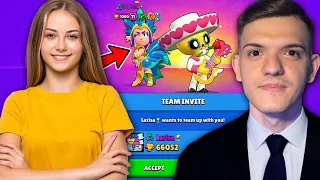 AM JUCAT CU CEA MAI BUNA FATA LA BRAWL STARS DIN ROMANIA!