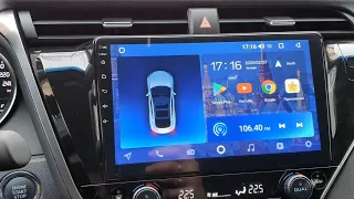 Camry 70. Стандарт +. Установил магнитолу TEYES android 8.1