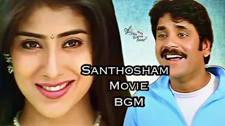 Santosham movie Heart touching bgm | USE EARPHONES FOR BETTER EXPERIENCE | Nagarjuna | Shriya Saran