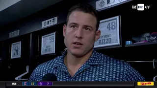 Anthony Rizzo breaks down his error in loss to Angels