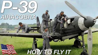 P-39 Airacobra | How To Fly | The Fighter Aircraft Used By Both The USA And The Soviets | Upscaled