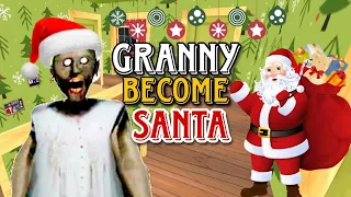 granny become santa | granny cartoon  | granny funny video  | #granny #sirenhead