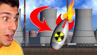 I Dropped A NUKE on a Nuclear Power Plant! | City Smash