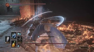 DARK SOULS 3 Ashes of Ariandel - Sister Friede with sorcery. Double KO!