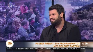 Puzsér Róbert a köztévében | 2018.11.09.