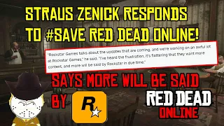 Take Two CEO Strauss Zelnick Responds To #SaveRedDeadOnline Says He Understands The Frustration