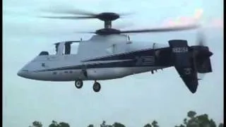 Sikorsky demonstrates X-2 helicopter [Panscreen]