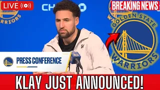 URGENT NEWS! WARRIORS FINALLY MAKE BIG ANNOUNCEMENT ABOUT KLAY THOMPSON! KLAY STAYS! WARRIORS NEWS