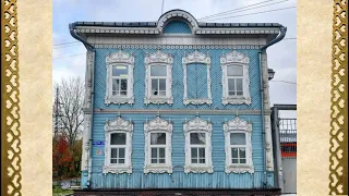 Деревянное кольцо. Томск город музей деревянного зодчества.