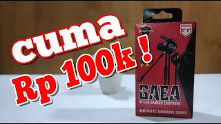 Headset gaming murah berkualitas  | Spartan GAEA In-Ear Gaming Earphone Review