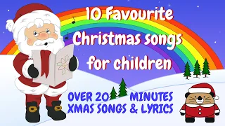 Jingle Bells + more Chrismas Songs for kids & Lyrics | Join in & sing along | 2020