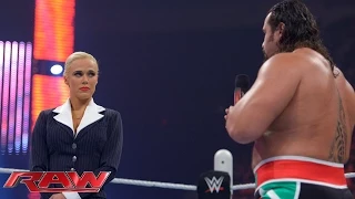 Rusev tries to patch things up with Lana: Raw, May 25, 2015
