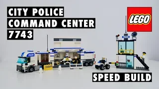 LEGO City Police Command Center Speed Build (set 7754)