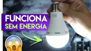 INCRÍVEL - Como essa Lâmpada funciona SEM ENERGIA?