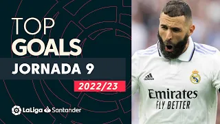 All Goals Matchday 9 LaLiga Santander 2022/2023
