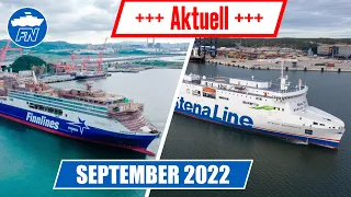 Fire on STENA SCANDICA, FINNSIRIUS launched, new car terminal, and more | FährNews Aktuell