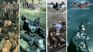 Evolution of Combat in All Batman Arkham Games! (4k)