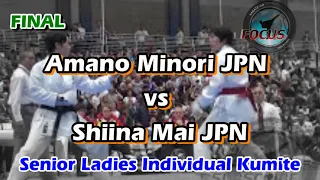 Amano Minori JPN vs Shiina Mai JPN - FINAL